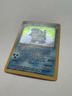 Blastoise Base Set Holo Rare Card 002/102 Pokemon TCG - Image 3