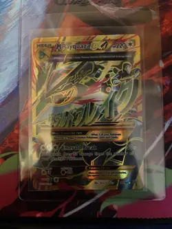 M Rayquaza EX Shiny Full Art Holo Card 98/98 XY-Ancient Origins 2015 NM+ - Image 1