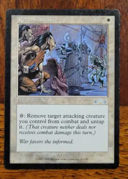Reconnaissance x1 MTG Exodus Magic Heavy Play HP English Card - Image 1