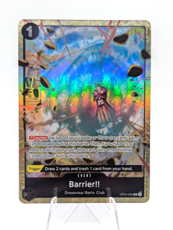 One Piece Card Game Best Selection Vol2 Barrier!! OP04-095 - NM - Image 1