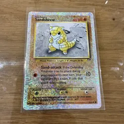 Sandshrew - 91/110 - Reverse Holo Common - Legendary Collection - Pokemon Card - Image 1