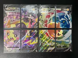 Morpeko V-Union (2x) 4-Card Set Pokemon TCG SWSH215-218 + SWSH287-290 - NM - Image 1