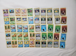 LP/NM Pokemon Card 50 Neo Genesis 1st Edition C/UC energy Lot - Image 1