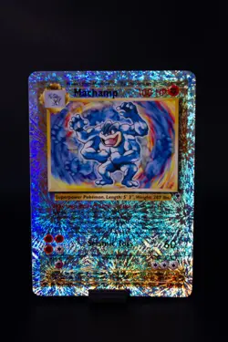 Pokemon TCG 2002 Legendary Collection Machamp Reverse Holo Rare Card 15/110 NM - Image 3