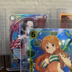 One Piece Card Game Nami SR Alt Art EB03-053 English NM Heroines Edition - Image 2