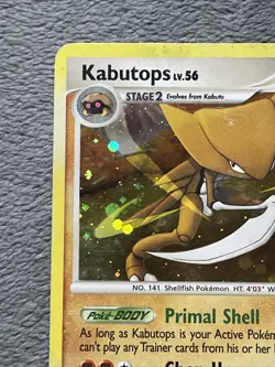 Kabutops Lv. 56 6/100 Pokemon Card Majestic Dawn Rare Holo - Image 4