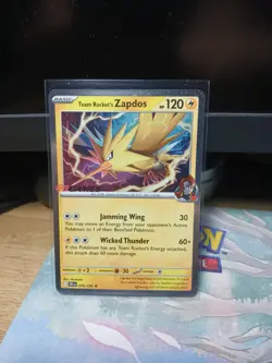 Team Rocket's Zapdos 070/182 EB Games Stamped AU/NZ Exclusive Promo Card DRI - Image 1