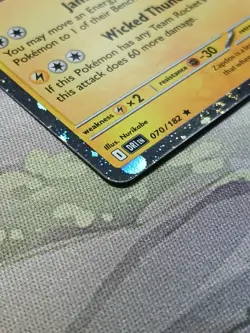 Team Rocket's Zapdos 070/182 EB Games Stamped AU/NZ Exclusive Promo Card DRI - Image 4