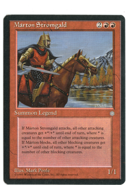 MTG - Marton Stromgald - Normal - Ice Age - LP - Image 1