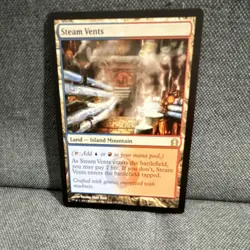 Magic: The Gathering Steam Vents Rare Land Regular English - Image 1