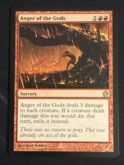 1x Anger of the Gods (112) Theros LP MTG Magic the Gathering x1 MKE - Image 1
