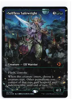 Selfless Safewright Foil (Showcase) M Lorwyn Eclipsed 391 NM - Image 1