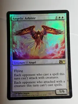 Angelic Arbiter - Foil - Magic 2011 (M11) #4/249 MTG Magic The Gathering - Image 1