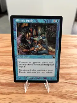 Rhystic Study - Prophecy- Magic the Gathering - MTG - Image 1