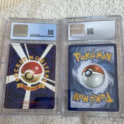Pokemon TCG CGC 9 Scyther Jungle Holo CGC 10 Pikachu Deck #2 Lot (2) - Image 2
