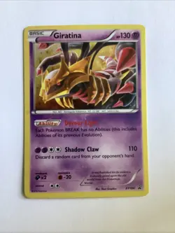 Pokemon Giratina TCG XY184 XY Promos Black Star Promo Holo Card - Image 1