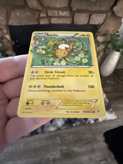 Pokemon TCG Generations Radiant - Raichu RC9/RC32 - Uncommon English NM b - Image 2