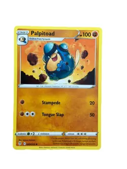 New: 2021 Pokemon TCG Palpitoad 089 SWSH07: Evolving Skies Regular Uncommon - Image 1