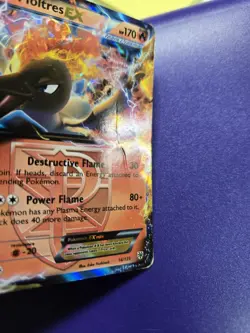 Moltres EX 14/135 Team Plasma Holo Rare Plasma Storm DMG Pokemon - Image 3