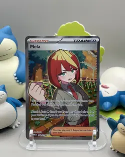 Mela 140/131 Ultra Rare Prismatic Evolutions Pokemon TCG - Image 1