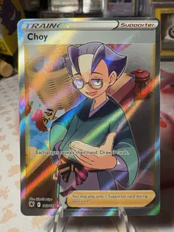 Choy 182/189 Full Art Ultra Rare Pokemon 2022 Astral Radiance NM - Image 1