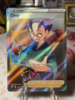 Choy 182/189 Full Art Ultra Rare Pokemon 2022 Astral Radiance NM - Image 4