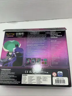 League Battle Deck - Shadow Rider Calyrex VMAX New Pokemon Sealed Products - Image 3