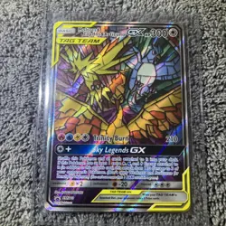 2019 Pokemon Black Star Promo Moltres & Zapdos & Articuno GX #SM210 - Image 1