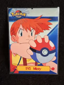 1999 Topps Pokemon TV Animation Edition TV 3 Misty Pokemon Non Holo - Image 1