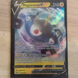 Pokemon Magnezone V 056/196 Swsh11: Lost Origin Full Art Holo Ultra Rare Lightn… - Image 1