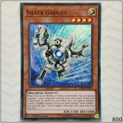 Silver Gadget - FIGA-EN010 - Super Rare 1st Edition Yugioh - Image 1