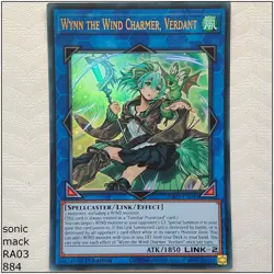 Wynn the Wind Charmer, Verdant - RA03-EN045 - 1st Edition Yugioh - Image 1