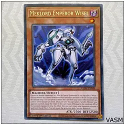 Meklord Emperor Wisel - VASM-EN049 - Rare 1st Edition Yugioh - Image 1