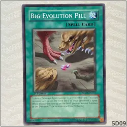 Big Evolution Pill - SD09-EN017 - Common 1st Edition Yugioh - Image 1