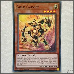 Gold Gadget - FIGA-EN009 - Super Rare 1st Edition Yugioh - Image 1