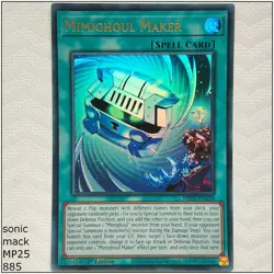 Mimighoul Maker - MP25-EN238 - Ultra Rare 1st Edition Yugioh - Image 1