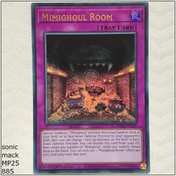 Mimighoul Room - MP25-EN239 - Ultra Rare 1st Edition Yugioh - Image 1