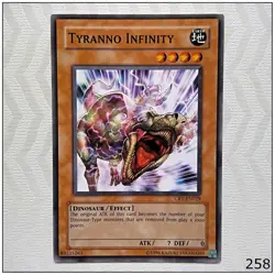 Tyranno Infinity - CRV-EN029 - Common Unlimited Yugioh - Image 1