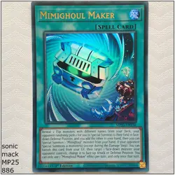 Mimighoul Maker - MP25-EN238 - Ultra Rare 1st Edition Yugioh - Image 1