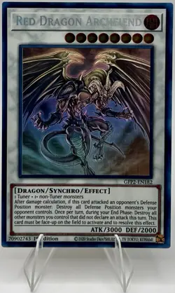 Yu-Gi-Oh! Red Dragon Archfiend GFP2-EN182 1st Edition NM Ghosts From the Past 2 - Image 1