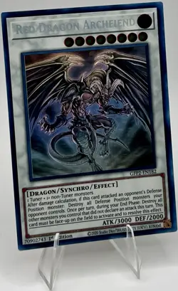Yu-Gi-Oh! Red Dragon Archfiend GFP2-EN182 1st Edition NM Ghosts From the Past 2 - Image 3