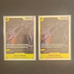 Bandai One Piece Card Game Gecko Moria OP14-104 x2 Character Cards - Image 1