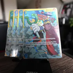 One Piece Sogeking x4 Playset (OP03-122/294) OP03 Pillars of Strength LP FOIL - Image 1