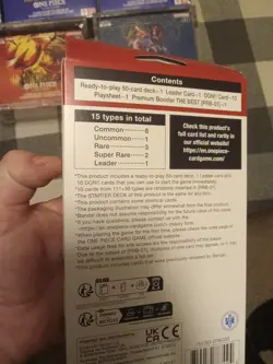 one piece booster box and starter deck collection - Image 2
