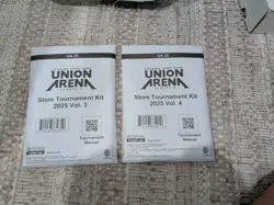Union Arena Store Tournament Kit 2025 Vol 3 And 4 Sealed - Image 1
