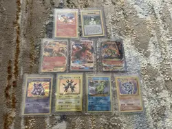 POKEMON CARD LOT CHARIZARD MEGA EX GX XY EVOLUTIONS FIRST EDITION TRAINER 👀🔥 - Image 1