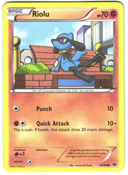 Character Collection | Riolu 9-Card Cute Pokemon Bundle LP/NM - Image 4