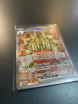 Hydrapple EX 167/142 Stellar Crown Special Illustration Rare Holo Pokemon Card - Image 2