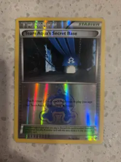 Team Aqua’s Secret Base 28/34 Double Crisis Reverse Holo LP POKEMON TCG CARD +🎁 - Image 1