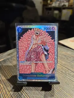 Donquixote Doflamingo ST03-009 SR Holo - ONE PIECE Card Game ENGLISH - Image 1